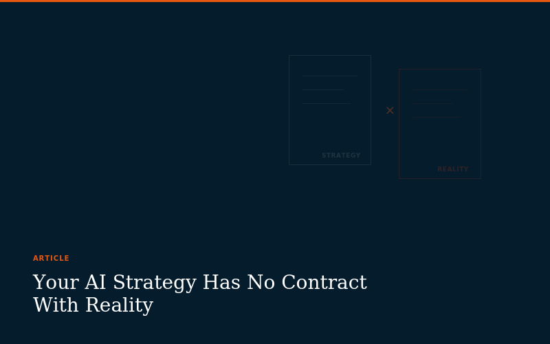 No Contract With Reality