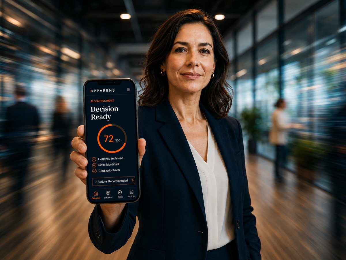 A governance professional with a decision-ready position from the AI Control Index